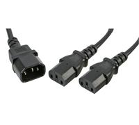 3.28FT, 1M, IEC 60320 C14 A 2X C13, 5A, Nero, Cavo, Fo Per PRO ELEC