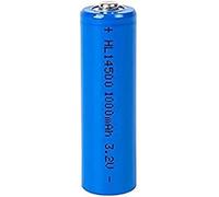 3.2V 14500 LiFePO4 1000mAh Batteria AA Batteria Ricaricabile Per Luci Solari (3.2V 1000mAh),1 PZ