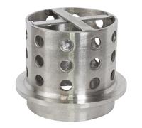 3 3/20.3cm x 10.2cm Acciaio Inox Perforata Flask Per Metallo Metallo Pressofuso