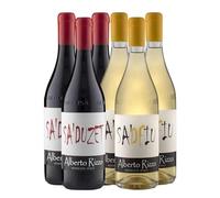 3 + 3 Degustazione Vini, Sa'Duzet Dolcetto Langhe Doc 2022 e Sa'Dfiu Moscato Secco Bianco 2022, 6 Bottiglie da 750 ml