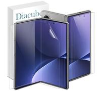 [3+3] Diacube - Pellicola protettiva per Samsung Galaxy Z Fold 8 Ultra, trasparente in TPU + EPU, confezione da 3 pezzi all'interno + 3 pezzi anteriori, chiarezza HD per la massima protezione