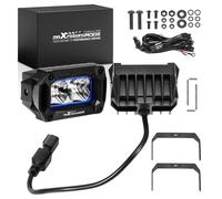 3.3" LED Light Bar Pods Flood Beam For Jeep ATV UTV 4WD Mining Excavator IP67