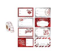 3. 300 adesivi natalizi autoadesivi 4 5 x 3 cm Etichette per imballaggio per scatole regalo carte buste confezioni caramelle adesivi natalizi