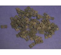 3/32 " Borchie Misura Piatto Velocità Dadi 1/4 " x 7/16 " (100) Emblemi Testi