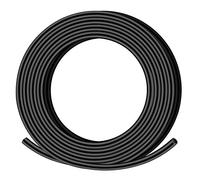 3/32 pollici 20 Ft XHF 3:1 impermeabile termorestringente tubo termorestringente adesivo di grado marino, isolamento a prova di olio, resistente all'usura, nero