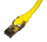3.3FT, 1M, Giallo, CAT8, Stp Ethernet Cavo Patch Protetto, Placca Per TUK