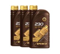 3 (3x1) Litri PEMCO iDRIVE 230 SAE 10W-30VW 501.01/505.00