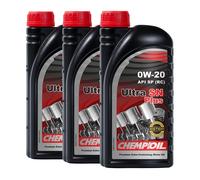 3 (3x1) Litro CHEMPIOIL Ultra Sn Plus 0W-20