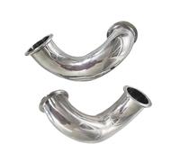 3/4" 1” 1,5” 2” 19mm-51mm Tubo OD 3/4“ 1,5” 2“ Tri Clamp Ghiera OD Raccordo for tubo a gomito da 180 gradi Acciaio inossidabile 304 Homebrew(16mm x ferrule 25.4)