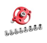 3/4 / 5/6 / 7/8 / 9 / 10 mm verticale Pocket Hole Jig Centraggio Dowelling Jig Hole Puncher Locator Drill Guide per la lavorazione del legno professionale del legno