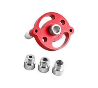 3/4 / 5/6 / 7/8 / 9 / 10 mm verticale Pocket Hole Jig Centraggio Dowelling Jig Hole Puncher Locator Drill Guide per la lavorazione del legno professionale del legno