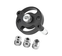 3/4 / 5/6 / 7/8 / 9 / 10 mm verticale Pocket Hole Jig Centraggio Dowelling Jig Hole Puncher Locator Drill Guide per la lavorazione del legno Guida per trapano per la lavorazione del legno