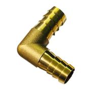 3 4 5 6 8 10 12 14 16 19 25mm Portagomma Equal Reudcing Connettore a gomito 90 gradi Adattatori Trasferimento Tubo in ottone Raccordo Carburante(19MM - 12MM-5 PCS)