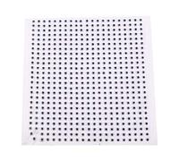 Keenso 3/4 / 5mm Esca per la Pesca dell'occhio, 3D Fishing Eyes Fly Tying Eyes 500pcs for DIY Fishing Lure Baits Making(3mm Argento)