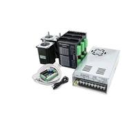 3 4 Axis Kit CNC Nema 23 2.2N 82mm Stepper Motor Driver TB6600 DM542 DM556 USB LPT mach3 Controller + 350W 36V power PSU(3Sets With DB25 Card,DM556 Driver)