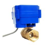 3/4" Brass electric ball valve, DC12V electric motorized valve with 2/3/5 Wires, DN20 electric motor vlave for HVAC(CR01)