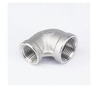 3/4 "BS A 1/2" Femmina 304 In Acciaio Inox Riduttore Raccordo A Gomito Raccordo Tubo Acqua Olio Aria
