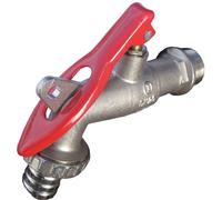 3/4" bsp giardino garage officina rubinetto serratura con lucchetto, acqua del rubinetto lucchetto
