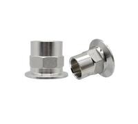 3/4" BSPT Female Stainless steel 1.5" Tri Clamp hexagonal adaptor TC Tri clamp Female parts