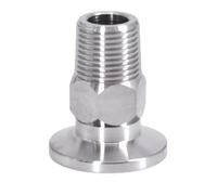 3/4" BSPT Male Female x KF 16 25 40 50 Vacuum Tri Camp Hex SUS 304 Stainless Steel Pipe Fitting(KF40 K55mm,BSPT FEMALE_3/4")