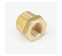 3/4" BSPT Male x 3/8" NPT Female Reducing Bushing Brass Pipe Fitting Connector Adapter Air Gas Fuel Water