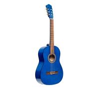 3/4 Classico Chitarra Con Top IN Tiglio, Blu
