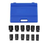 3/4" Deep Sockets 24-41mm Impact Socket Remover Installer Tool Kit 12 pcs