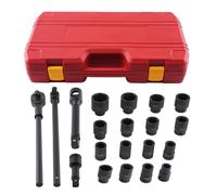3/4" Drive Deep Impact Socket 19mm - 50mm Extension Ratchet per Truck Workshop