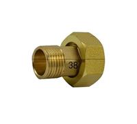3/4" Female To 1/2" Male Hex Brass Union Pipe Fitting Water Gas Oil For Water Meter