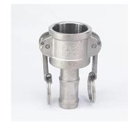 3/4" Hose Tail Barb 304 Stainless Steel Type C Socket Camlock Fitting Cam and Groove Coupler