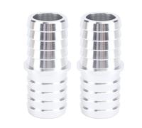 3/4 Inch Hose Barb Splice Coupler | Aluminum Alloy Radiator/Intercooler Repair Fitting | Vacuum Line Hose Adapter for Leak - Tight Connection