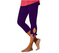 3/4 Leggins Capri Donna Coprenti Pinocchietto Opaco Leggings Sportivi Scrunch Butt Elastici Morbidi e Confortevoli Pantaloni Jogging Fitness per o Casual 2025