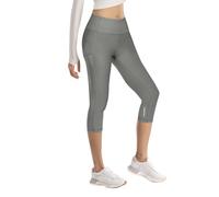 3/4 Leggins Capri Donna Leggings da opachi Elastici Yoga Fitness Jogging Palestra Pantaloni Delicati sulla Pelle Sensibile Leggero Shorty Cotone per Sportivi o Casual 2025