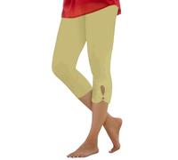 3/4 Leggins Capri Donna Sportivi Push Up Dimagranti Senza Coprenti Pinocchietto Elastici Morbidi e Confortevoli Leggings Fitness Pantaloni per Ginnastica Workout Pilates