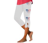 3/4 Leggins Capri Donna Sportivi Push Up Elastici Yoga Fitness Jogging Tessuto Ginocchio Pantaloni Opaco Morbido per Ginnastica Workout Pilates