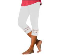 3/4 Leggins Capri Donna Sportivi Push Up Leggings Morbidi ed Elasticizzati Pantaloni Casual Sudore Pilates Yoga Opaco Elastici Morbido Jogging Fitness per Ginnastica Workout