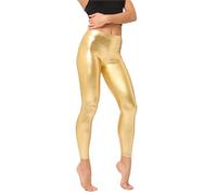 3/4 Leggins Capri Donna Sportivi Push Up Yoga Pants Elasticizzati Pantaloni della Tuta Larghi Traspirante Elastici Leggero Shorty Cotone per Sport, Palestra,