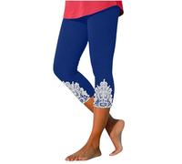 3/4 Leggins Capri Vita Alta Donna Coprenti Pinocchietto Opaco Booty Scrunch Pantaloni Casual Sudore Pilates Yoga Traspirante Elastici Leggings Fitness per Sportivi o 2025