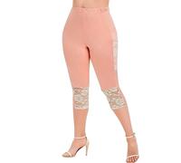 3/4 Leggins Capri Vita Alta Donna Leggings Fuseaux Sportivi da Morbidi ed Elasticizzati Pantaloni a Opaco Elastici Morbido Yoga Controllo della Pancia per o Casual 2025