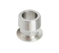 3/4" NPT Male Threaded to 2" Tri Clamp 304 Stainless Steel Pipe Fitting Connector Adapter