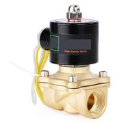 3/4 "Ottone Elettrovalvola a solenoide elettrica 110V AC normalmente chiuso acqua non potabile, aria, diesel da