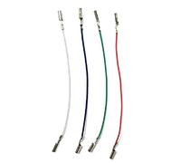 3/4 PCS Universale Cartuccia Phono Cavo Intestazione Piombo Filo Giradischi Phono Testa Shell Giradischi Phono Testa Shell