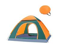 3-4 Person Instant Automatic Tent, Portable Waterproof Windproof Beach Tents, UV Sunscreen for Home Garden/Camping/Fishing (Blue 3 Blue 3) Beautiful Scenery