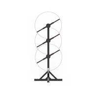 3/4 pezzi 45 cm 3D Fan con staffa proiettore olografico LED pubblicità display luce lampada olografica supporto for le vacanze splicing Alta luminosità(3pcs set)