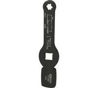 3/4" Slogging Torx-E spanner with 2 striking faces, E18