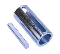 3/4" to 1" w/ Step Key + Gas Engine Pulley Crank Shaft Sleeve Adapter Predator