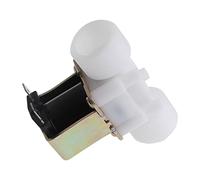 3/4 "Valvola del solenoide di plastica 1 2v 24v Distributore lavatrice magnetica Switch pressione pneumatica dell'acqua potabile,Compatibile universale(DC12V)