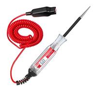 3-48V Digital LCD Circuit Tester with Backlit Metal Probes & Spring Wire for Heavy Duty Truck/Car Low Voltages Testing Car Voltage Detection for DIY Users