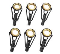 3-4mm Dia Tubo Kit Riparazione Punte Canna Pesca 30pz oring Guida Acciaio Inox