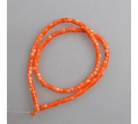3 * 4Mm Naturale Shell Perle Madreperla d'acqua dolce Shell Tubo Rondelle Perline 1 3x5mm Intorno 120bead
